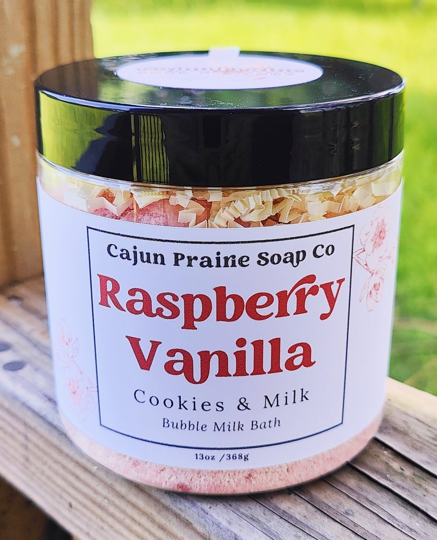RASPBERRY VANILLA BUBBLE MILK BATH