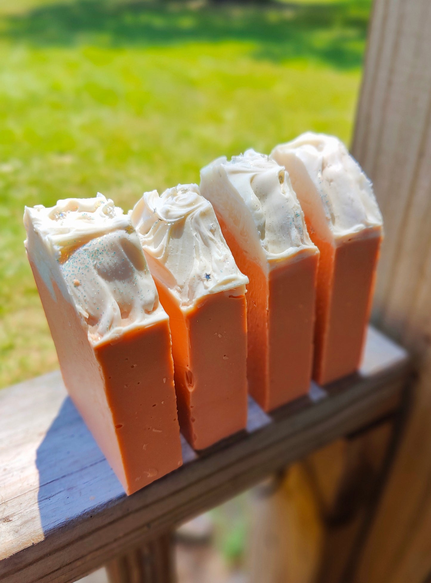 ORANGE BUTTERCREAM CAKE SOAP