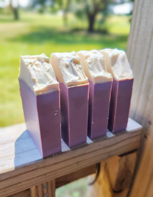 LAVENDAR SANDALWOOD CAKE SOAP