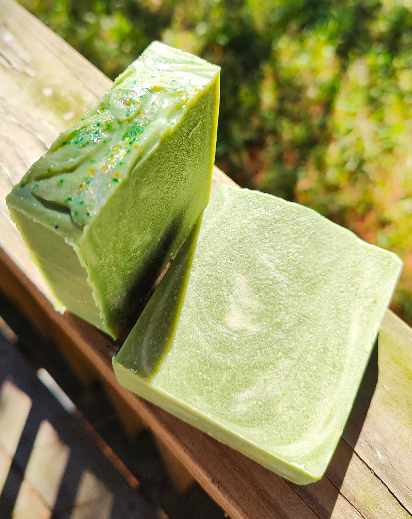 COCONUT-FREE CHRISTMAS TREE GOAT MILK SOAP