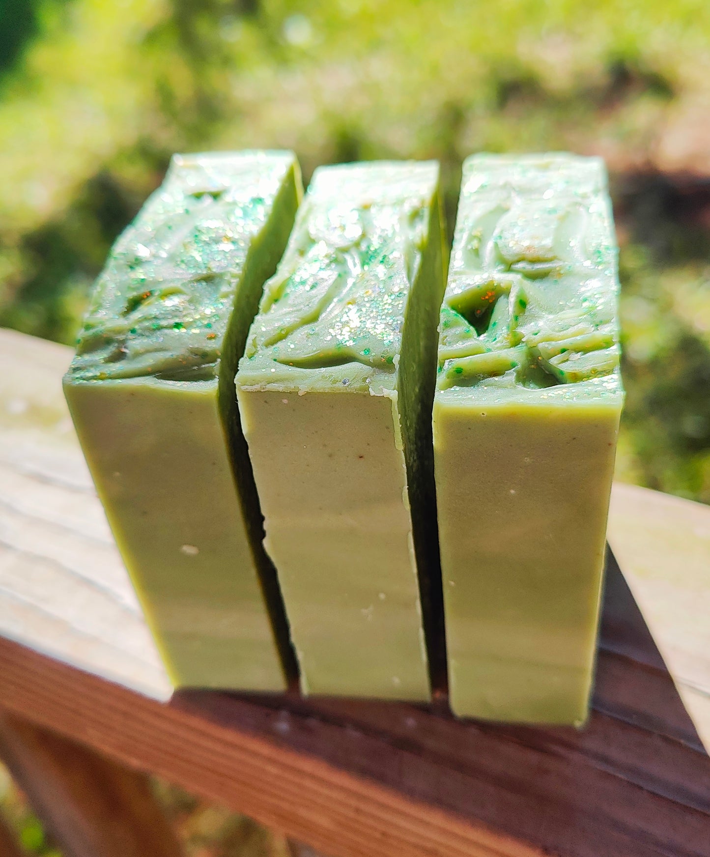 COCONUT-FREE CHRISTMAS TREE GOAT MILK SOAP