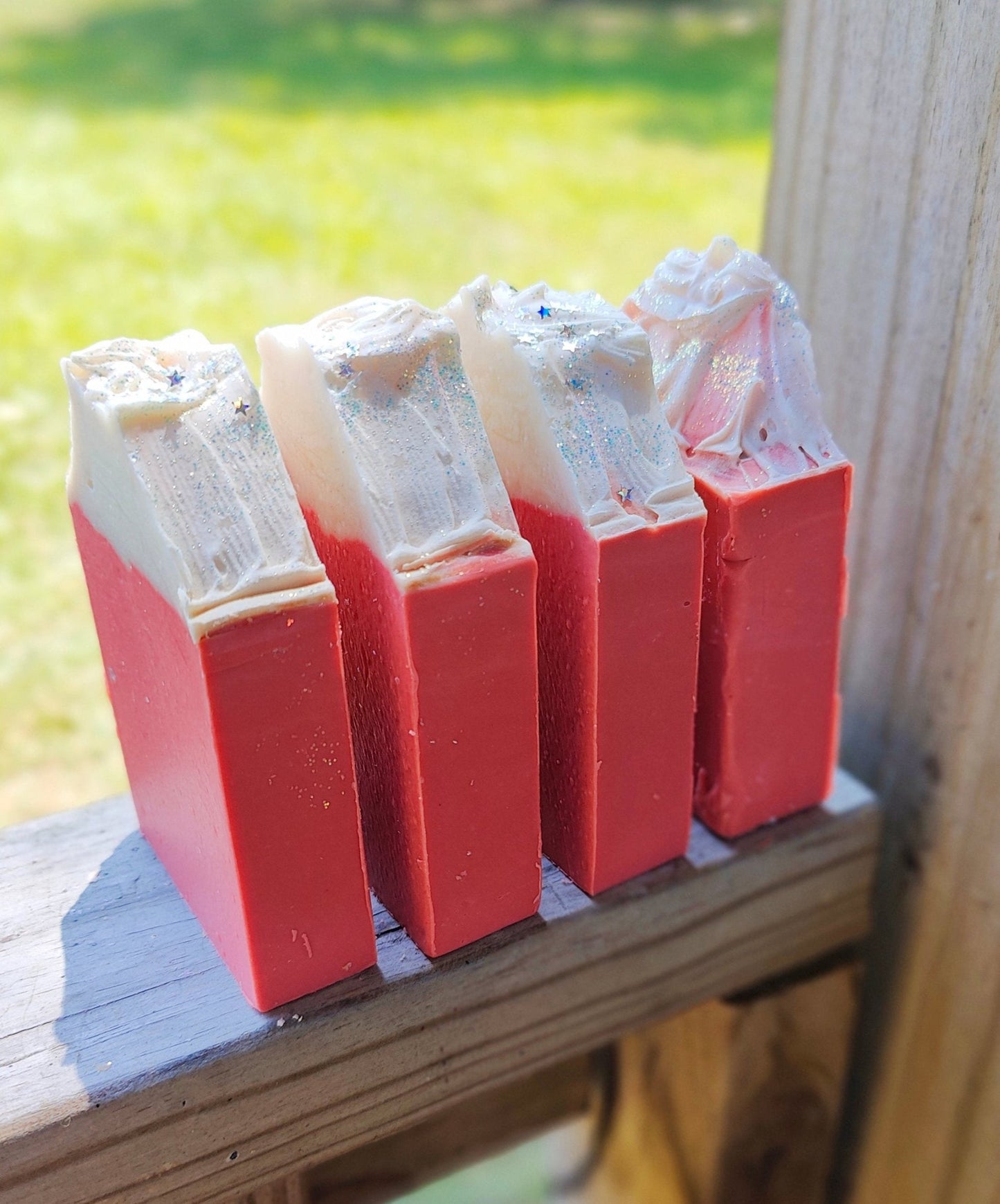 ROSE MERINGUE CAKE SOAP